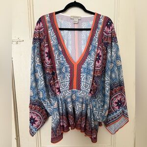 Flying Tomato Multicolor Bohemian Blouse